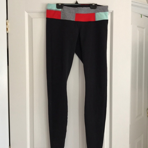 lululemon athletica Pants - Lululemon full length leggings - reversable